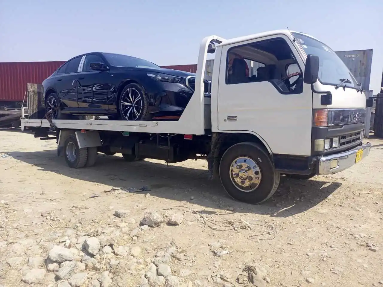 Emergency roadside assistance for broken down car